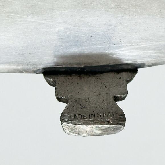 Vintage Condiment Set Spoons & Caddy Amber Glass Jars Ducks Spain - Picture 5 of 6